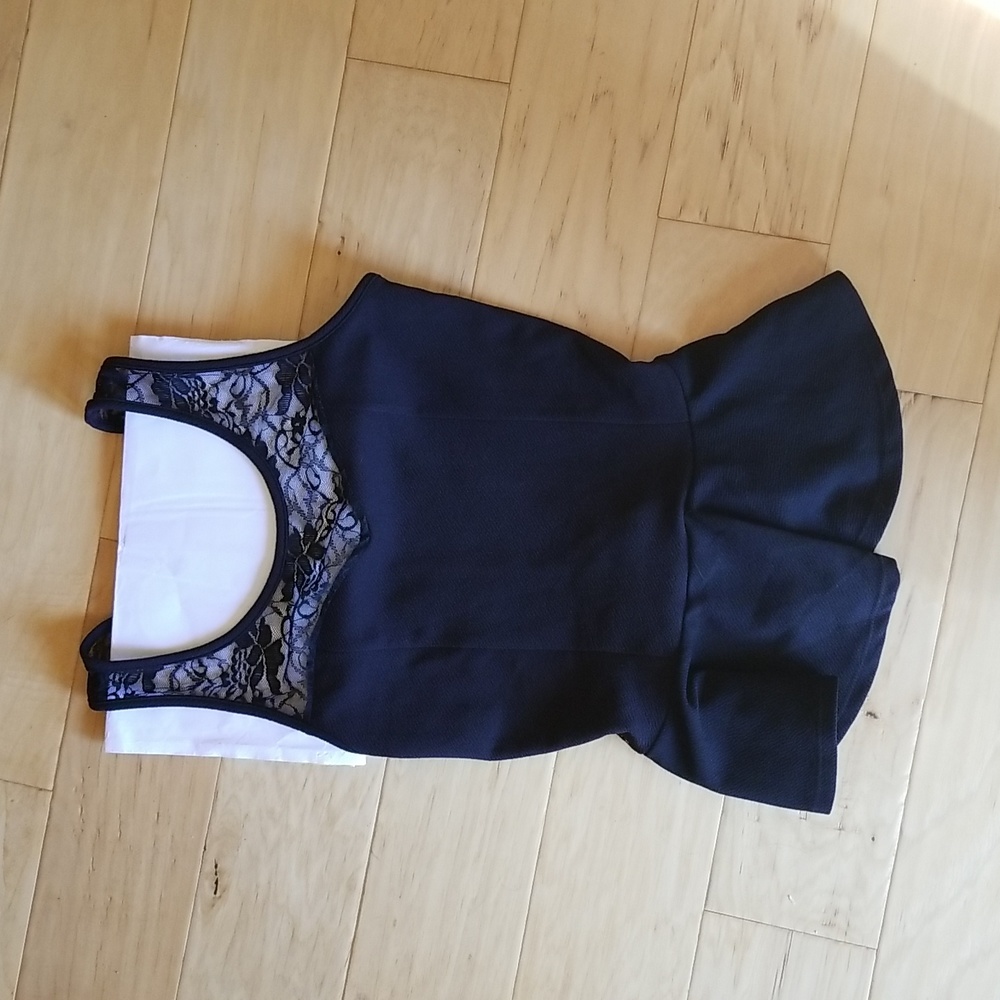 Body central lace top